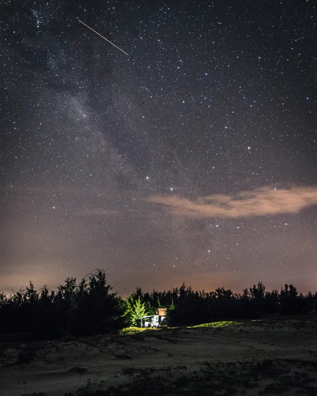 Night sky over Brunei, 2019