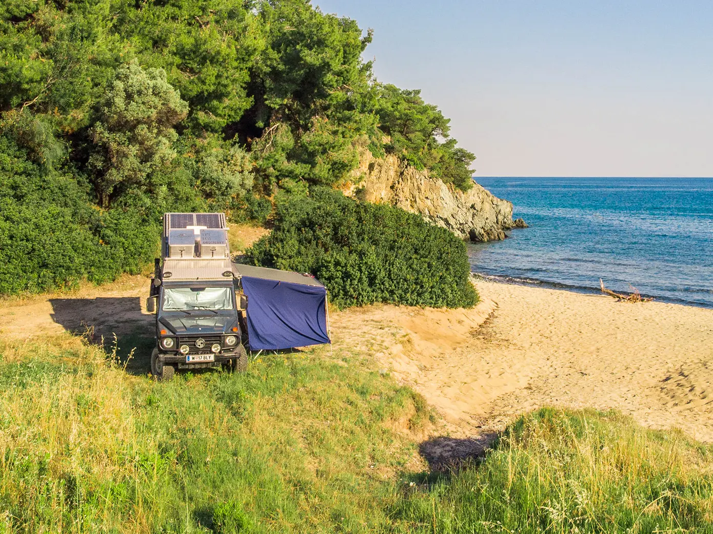 Campsite in Greece, 2018
