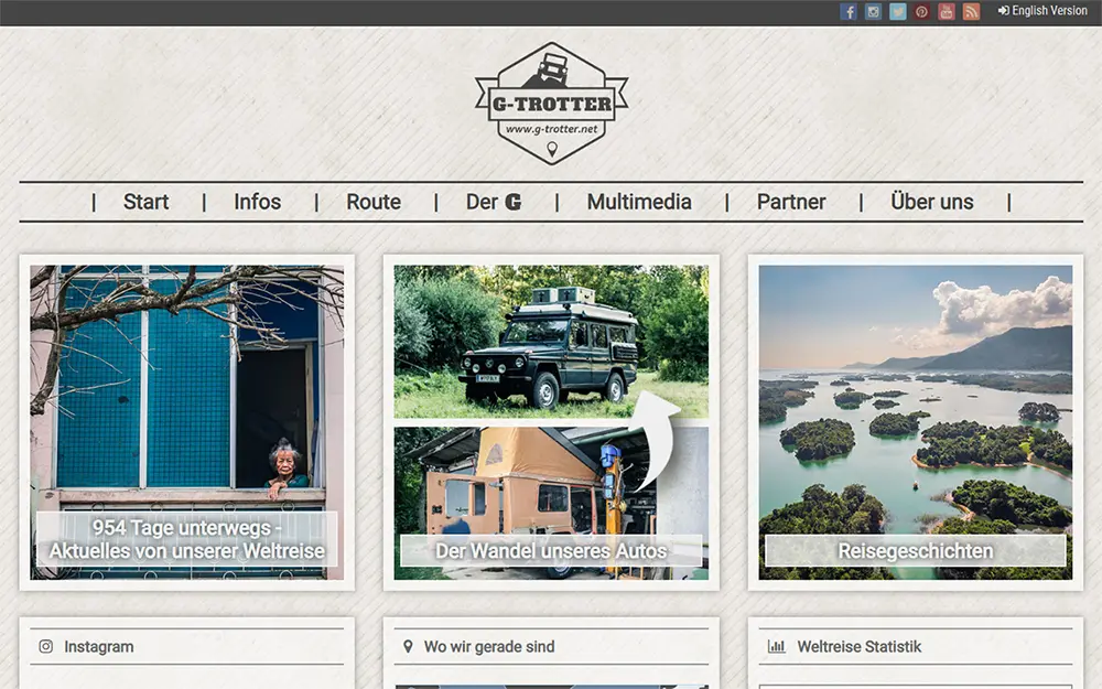 Screenshot of G-Trotter